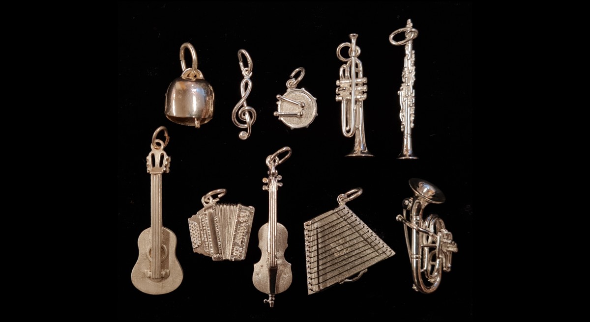 Instrumente aus Silber