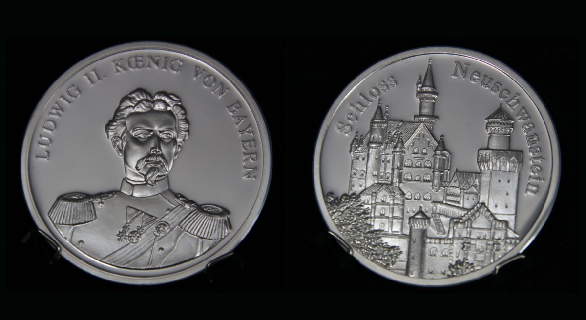 Medaille König Ludwig II.