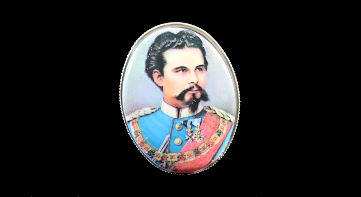 Abzeichen König Ludwig II. groß