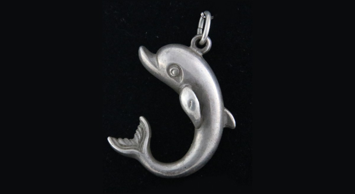 Anhänger Delfin Silber